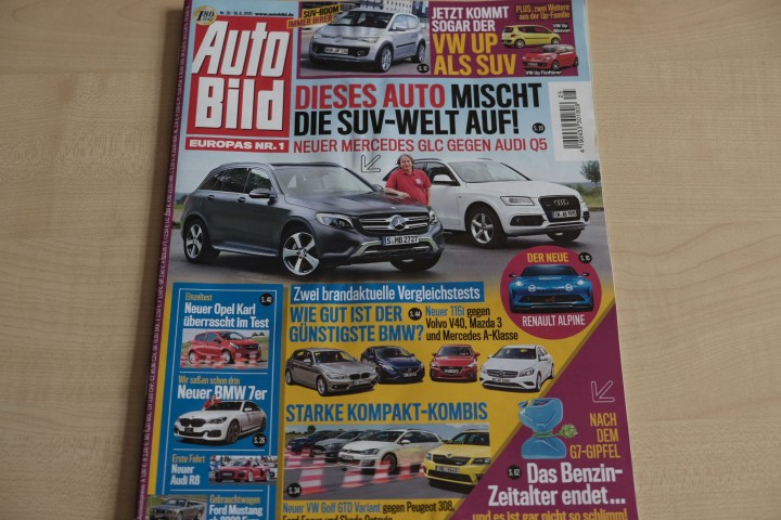 Deckblatt Auto Bild (25/2015)
